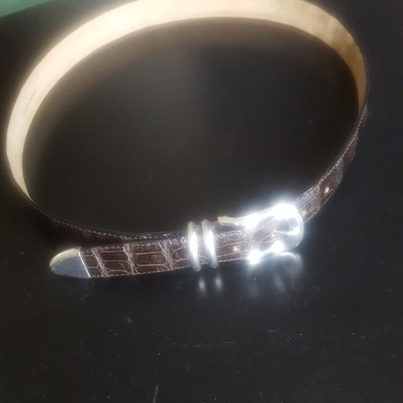 Genuine crocodile belt - Picture 8 of 8